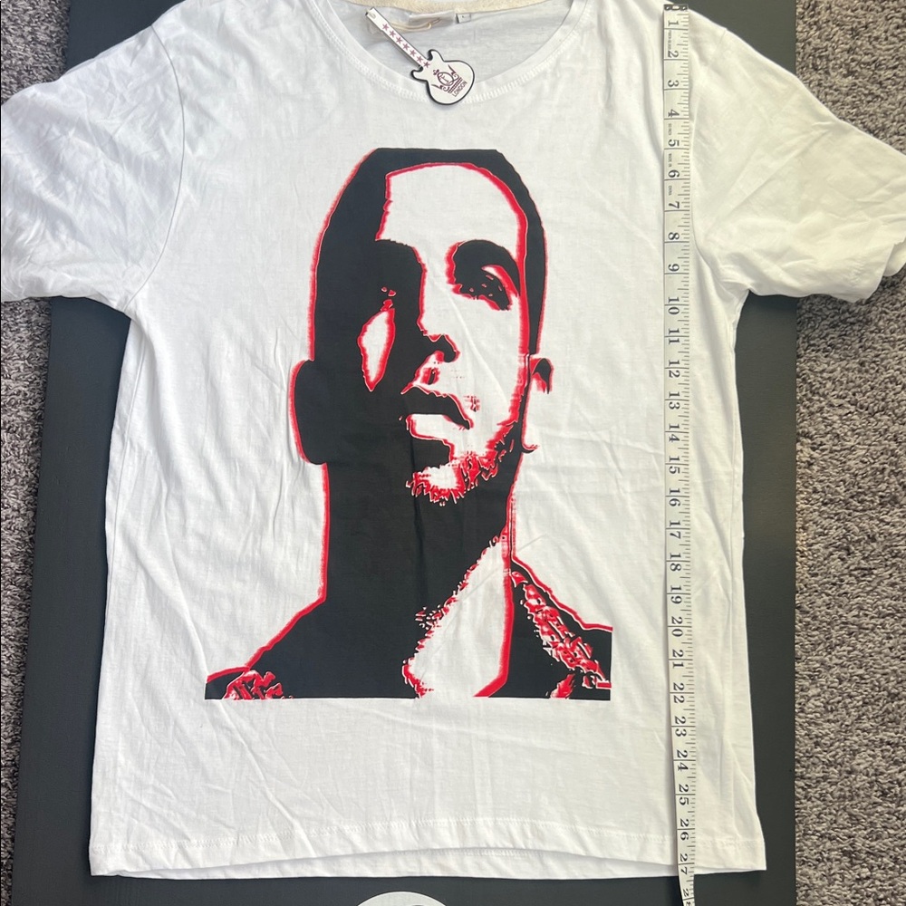 Drake Bold Graphic White T-Shirt